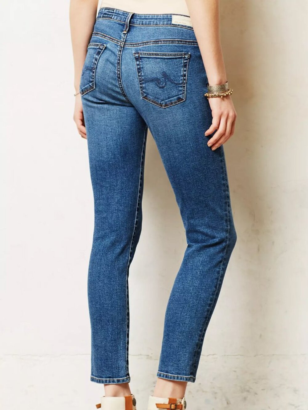 AG Adriano Goldschmied Stevie Ankle Jeans - 26 R - Picture 3 of 9